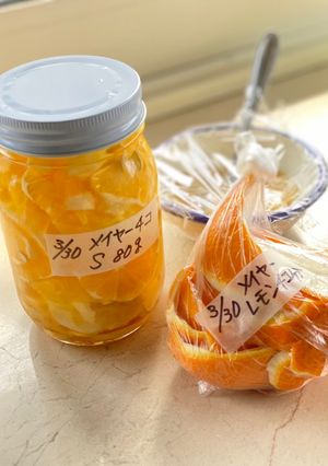 レモン（メイヤーレモン🍋）の砂糖漬け-レシピのメイン写真