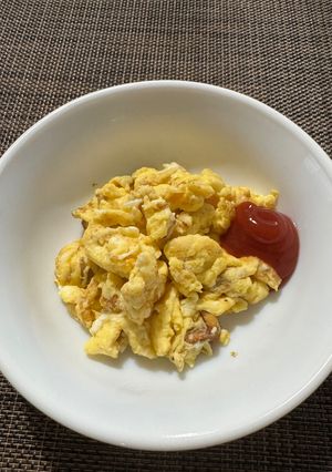 巻かずに簡単♪お弁当のふわふわ炒り卵-レシピのメイン写真