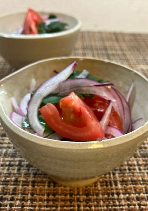 おかわかめとトマトの酢の物🍅-レシピのメイン写真