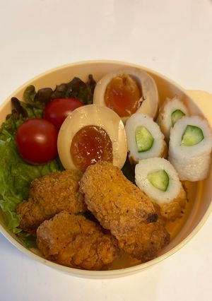 高校生女子お弁当　4/13-レシピのメイン写真