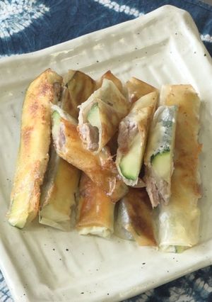 ズッキーニのパリパリ焼き-レシピのメイン写真