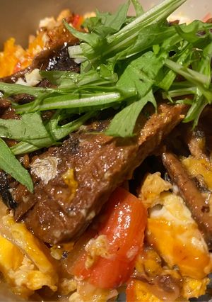 さんま蒲焼き缶の卵とじ丼♪-レシピのメイン写真