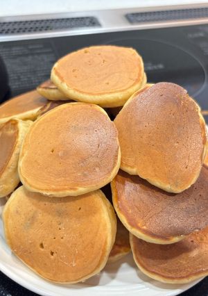 離乳食後期にも⭐︎あずきパンケーキ-レシピのメイン写真