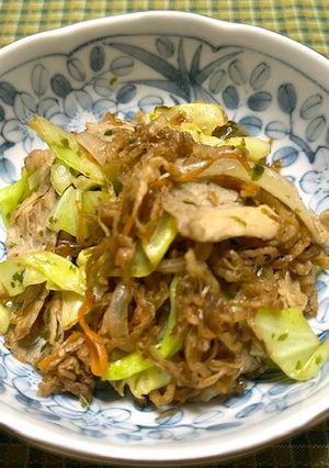 切干大根焼きそば風-レシピのメイン写真