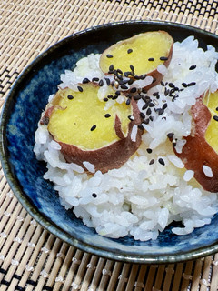 包丁いらず♪さつまいもご飯✨-レシピのメイン写真