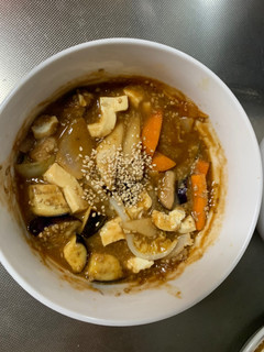 肉無豆腐中華風オイレモン味白菜野菜炒め-レシピのメイン写真