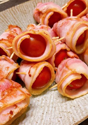 トマトベーコン-レシピのメイン写真