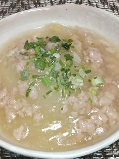 新玉葱のそぼろ煮-レシピのメイン写真