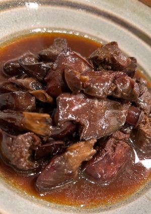 鶏レバーの甘辛煮-レシピのメイン写真