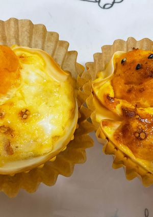 ハロウィン用・かぼちゃのキッシュ-レシピのメイン写真