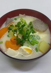 【減塩】【共食】ミルク入り宮汁-レシピのメイン写真
