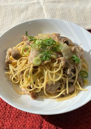 豚肉と白菜の和風パスタ-レシピのメイン写真
