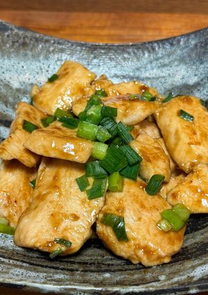 鶏むね肉のハチミツぽん酢炒め-レシピのメイン写真