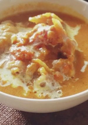 レンジで簡単☆バターチキンカレー☆ランチ-レシピのメイン写真