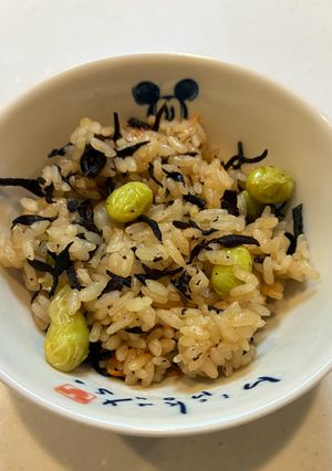 ひじきの炊き込みごはん-レシピのメイン写真