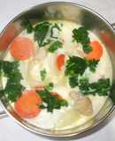 かぶ豆乳スープ♪簡単レシピ食べ過ぎ膨満感