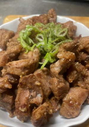 ラーメン屋が教える!豚カシラのガリオイスター炒め-レシピのメイン写真