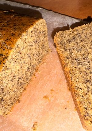 黒ごまきな粉のパウンドケーキ-レシピのメイン写真