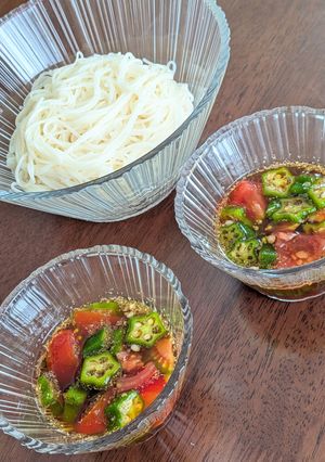 ☆10分☆夏にピッタリそうめん!!-レシピのメイン写真