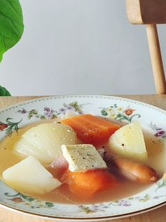 キャベツ無しポトフ☆スープジャー☆お弁当-レシピのメイン写真