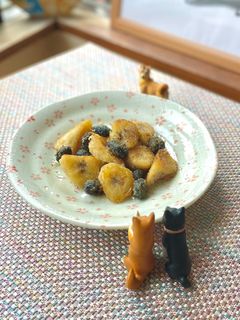 黒豆活用♡バナナのバターソテー-レシピのメイン写真