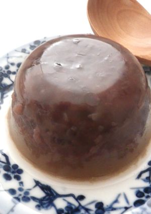 ヘルシーしっかり食感★つぶし餡で小豆寒天-レシピのメイン写真