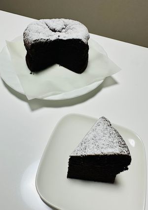 板チョコ1枚でガトーショコラ-レシピのメイン写真