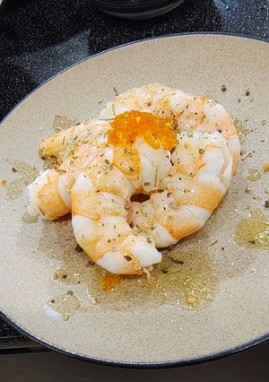 冷製エビの昆布山椒オイル-レシピのメイン写真