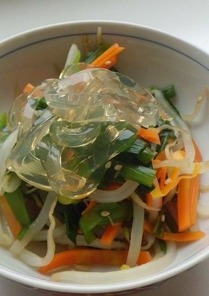 【減塩】ニラともやしの和え物-レシピのメイン写真