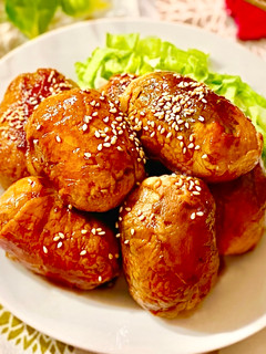 簡単やみつき！大葉チーズの肉巻きおにぎり-レシピのメイン写真