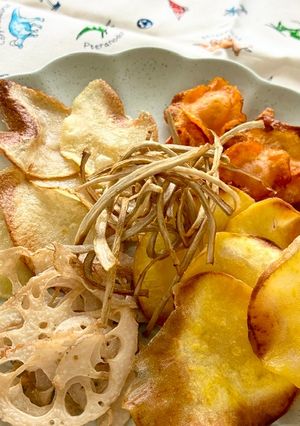 【幼児食】野菜チップス-レシピのメイン写真