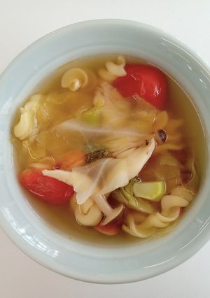 トマトとキャベツのマカロニスープ-レシピのメイン写真
