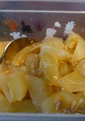 おばけきゅうり救済☆冬瓜風煮物-レシピのメイン写真