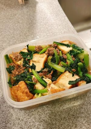 厚揚げと小松菜のとろみ煮-レシピのメイン写真