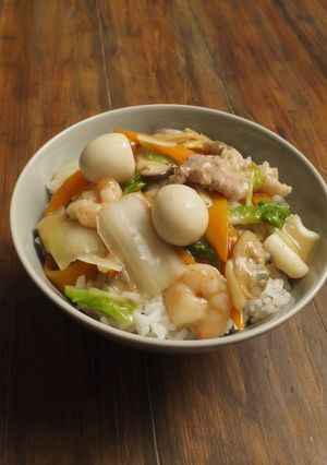 中華丼-レシピのメイン写真