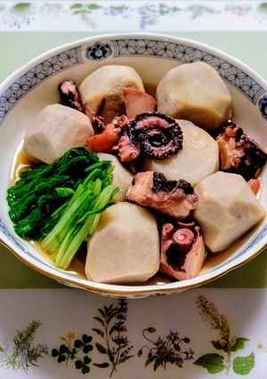 我が家の定番、里芋とたこの煮っころがし-レシピのメイン写真