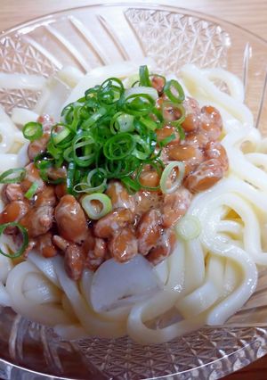 しのんち☆簡単!!納豆ぶっかけうどん♪-レシピのメイン写真