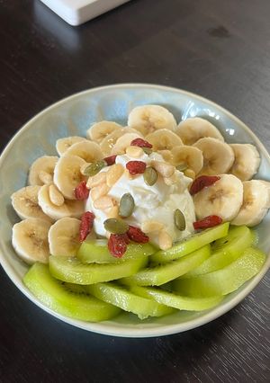 グリークヨーグルト風フルーツ盛り-レシピのメイン写真