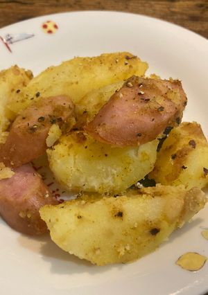 ジャーマンポテト　カレー味-レシピのメイン写真