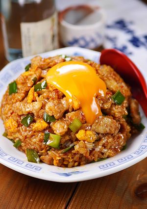 ガッツリスタミナ系☆🤩☆豚バラにら炒飯-レシピのメイン写真