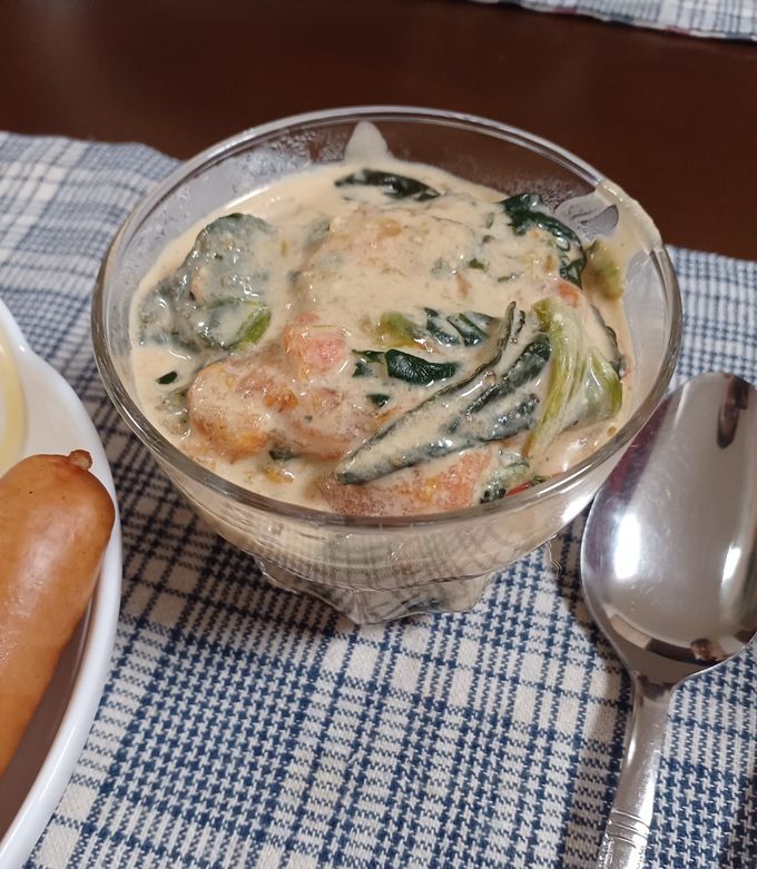 【レンチン】野菜の味噌クリームチーズ和え-レシピのメイン写真