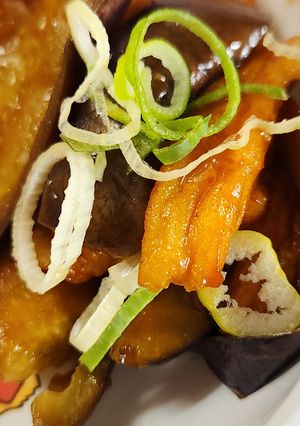 なすとさつま揚げの梅肉ソース-レシピのメイン写真