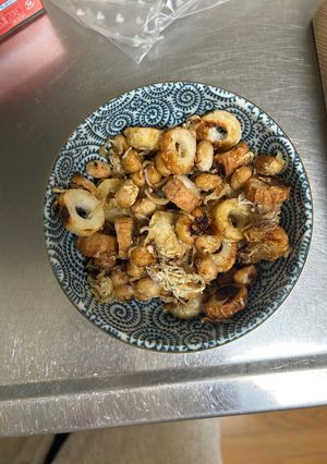竹輪と大豆の甘辛揚げ-レシピのメイン写真