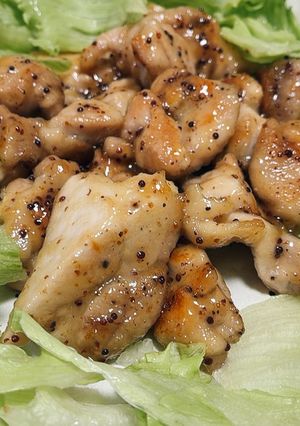 やみつき！鶏肉のはちみつ粒マスタード焼き-レシピのメイン写真