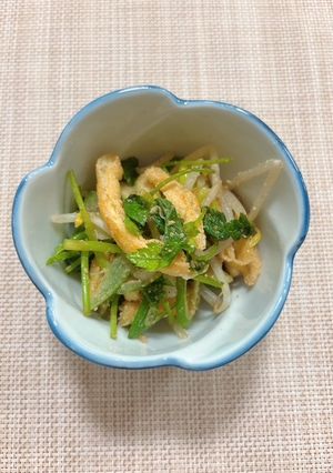 三つ葉のゴマポン和え-レシピのメイン写真
