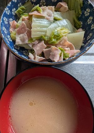 とっても簡単★白菜とベーコンのうま煮-レシピのメイン写真