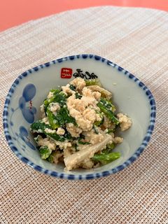 かぶの葉の白和え-レシピのメイン写真