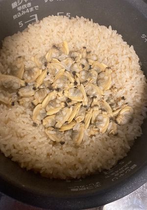 アサリご飯-レシピのメイン写真