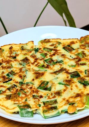 お好み？チヂミ？ねぎたっぷりぺったん焼き-レシピのメイン写真