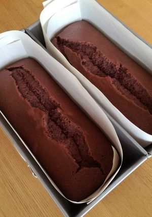 混ぜるだけの簡単チョコパウンドケーキ-レシピのメイン写真